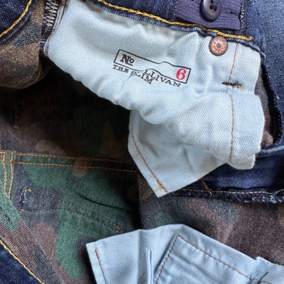 Youth Boy's Jeans Blue Denim Two Pairs Size 6 and 7 Ralph Lauren Crewcuts - Picture 3 of 5